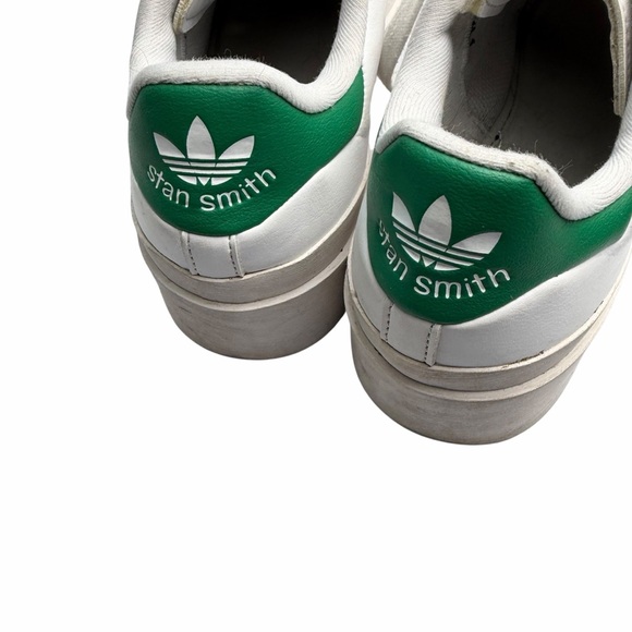 Adidas Stan Smith Bonega Platform Sneaker, White/Green, size 7 women’s - Picture 7 of 8